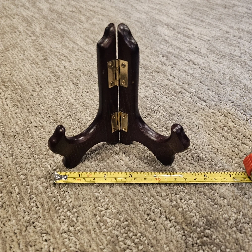 Elegant Brown Display Stand - Small